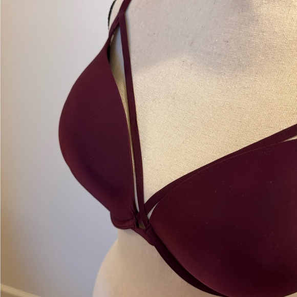 Brand New Victoria’s Secret Women's Burgundy Bra - Picture 2 of 4